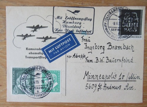 Lufthansa mit - /,