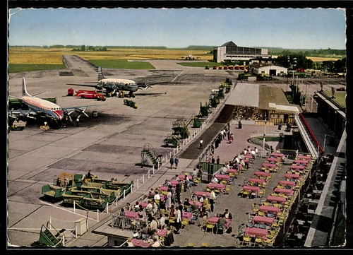 Düsseldorf flughafen mit - ak,