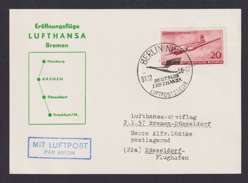 Flugpost brief air mail - flugpost,