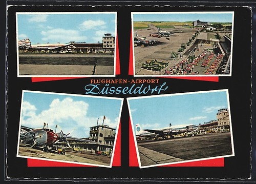 Ansichtskarte düsseldorf - ansichtskarte,