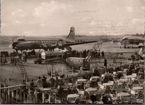 Düsseldorf flughafen - ak, düsseldorf,