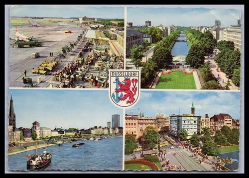 Ansichtskarte düsseldorf - ansichtskarte,