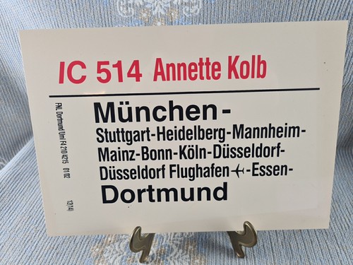 Zuglaufschild 514 annette - zuglaufschild:, ic