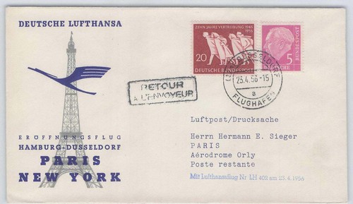 Bund lufthansa eröffnungsflug - bund,