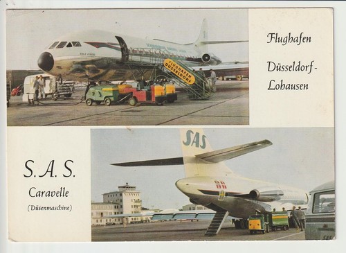 Airliner postcard - ak,