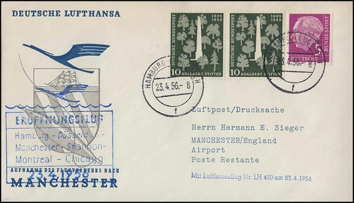 Eröffnungsflug 430 - eröffnungsflug, lh
