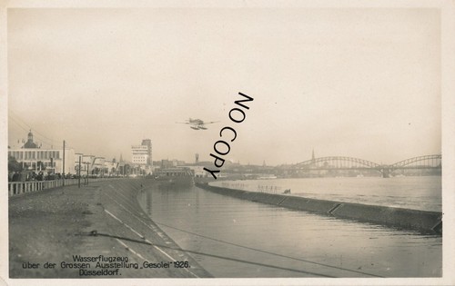 Junkers wasserflugzeug - ak,