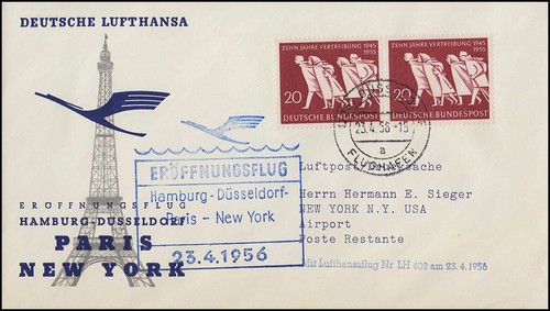 Eröffnungsflug lufthansa - eröffnungsflug, lh