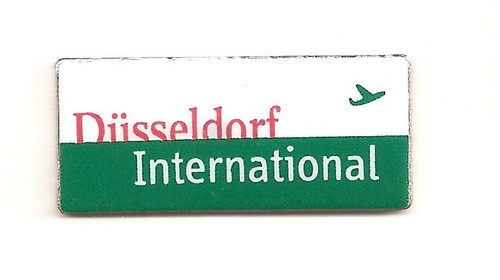 Flughafen düsseldorf pin - düsseldorf,